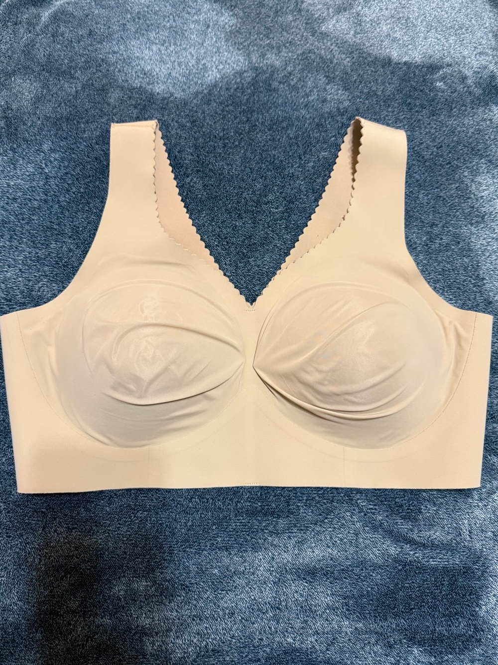 Evelyn & Bobbie Evelyn XL Plunge Wireless Nude Comfort Bra